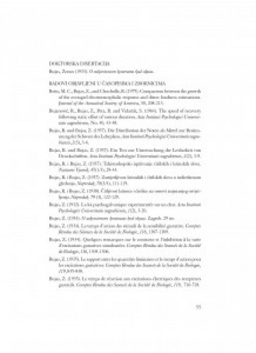 Bibliografija izdanja radova akademika Zorana Bujasa