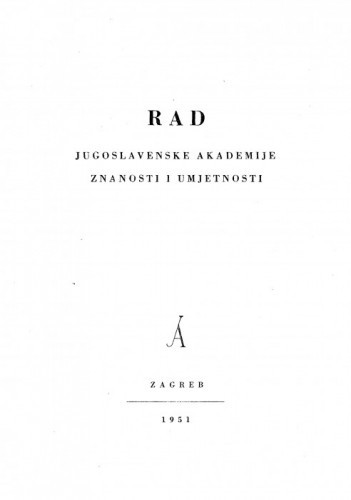 Knj. 2(1951)=knj. 285 / urednik Petar Skok