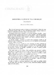 Legenda o zvonu na groblju : fragment / A. Cesarec