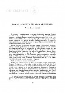 Roman Augusta Cesarca 