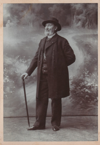 Ivan Zajc - portret predložak za spomenik Roberta Frangeša Mihanovića