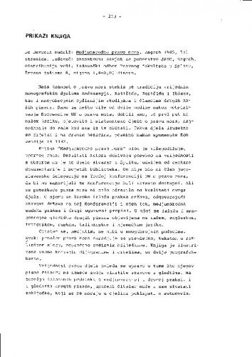 Međunarodno pravo mora (autor: D.Rudolf)(Zagreb, Znanstveni savjet za pomorstvo JAZU, 1985) : [prikaz knjige] / Vladimir-Đuro Degan