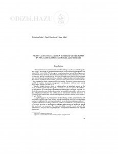 Prophylactic digitalization before hip arthroplasty in so called elderly and middle-aged patients / K. Šakić, Z. Duraković, Š. Šakić