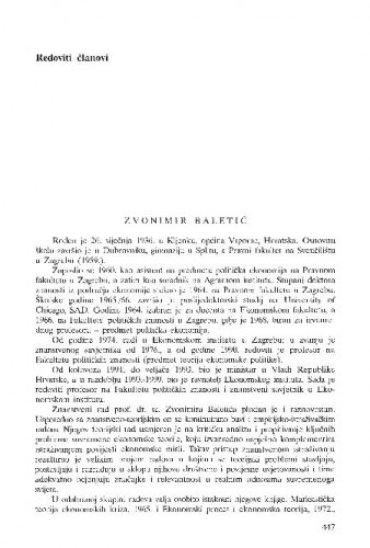 Zvonimir Baletić