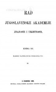 Knj. 28(1899)=knj. 141