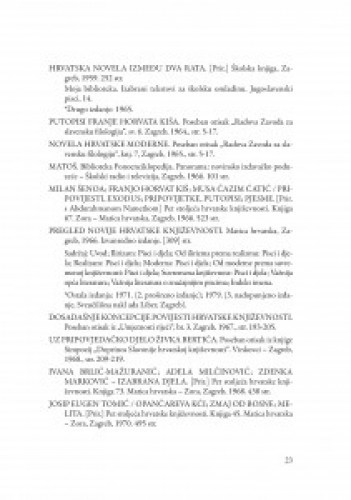 Bibliografija djela akademika Miroslava Šicela / priredila Ana Batinić