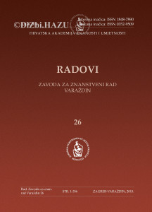 Knj. 26(2015) / [glavni i odgovorni urednik Stjepan Damjanović ; urednik Vladimir Huzjan]