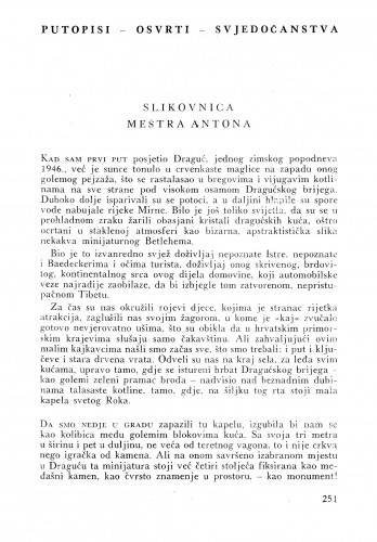 Slikovnica meštra Antona / B. Fučić