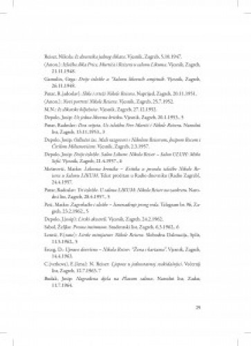 Bibliografija akademika Nikole Reisera : izbor / Darja Alujević, Andreja Der-Hazarijan Vukić, Jasenka Ferber Bogdan