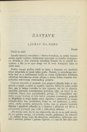 Zastave / M. Krleža
