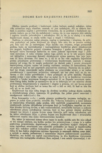 Dogme kao književni principi / T. Ladan