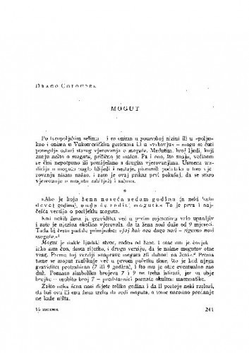 Mogut / D. Chloupek