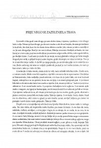 Prije nego se zazelenjela trava / Ivan Aralica