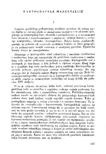 Kartografske marginalije / Danilo Klen