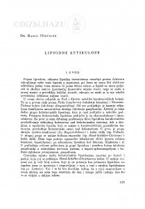 Lipoidne retikuloze / R. Hirtzler
