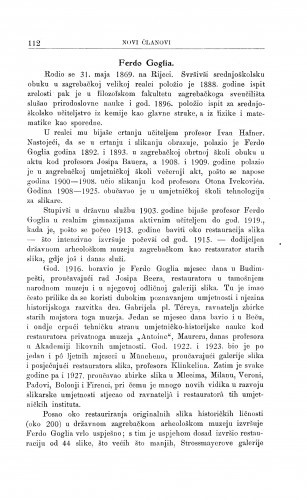 Ferdo Goglia / M. Pilar