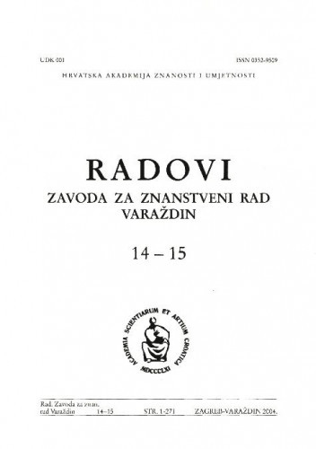 Knj. 14-15(2004) / glavni urednik Miroslav Šicel