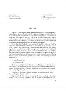 Godine / Ivan Aralica