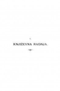Književna radnja