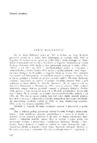 Josip Balabanić