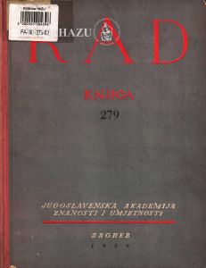 Knj. 4(1950)=knj. 279 [2.] / uredio Cvito Fisković