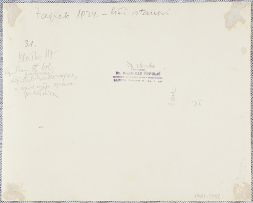 Zagreb 1924. - loši stanovi. Vlaška 117