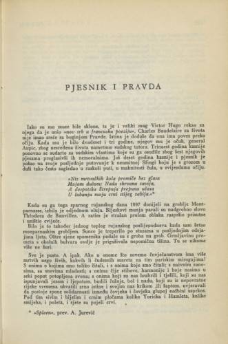 Pjesnik i pravda / M. Mirković