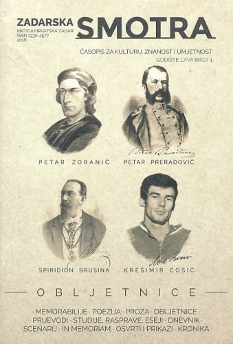 Zadarska smotra : časopis za kulturu, znanost i umjetnost