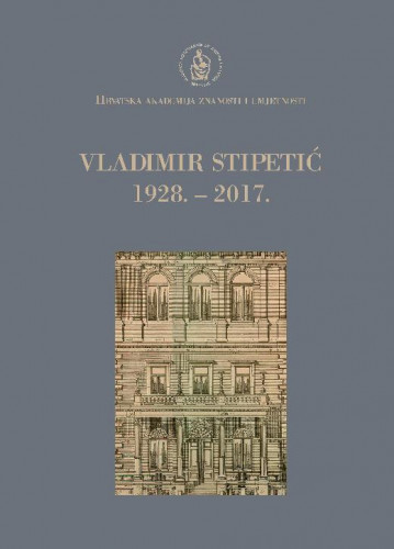 Vladimir Stipetić : 1928.-2017. / uredio Gordan Družić
