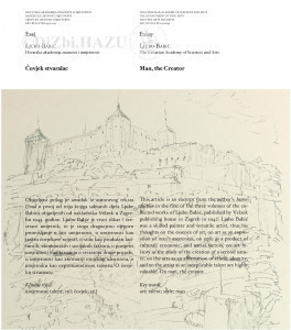 Čovjek stvaralac = Man, the creator / Ljubo Babić