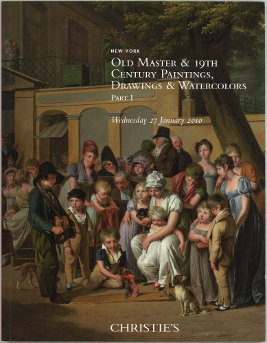 Old master & 19th century paintings, drawings & watercolors : part I : Wednesday 27 January 2010 : properties from formerly in the collection of William and Bernadette Berger, the Thomas J. Carroll Revocable Trust ... Denver Art Museum ... Benjamin F. Edwards III ... Raymond and Miriam Klein ... William F. Reilly ... Saint Louis Art Museum ... Tacoma Art Museum / Christie, Manson & Woods International Inc.