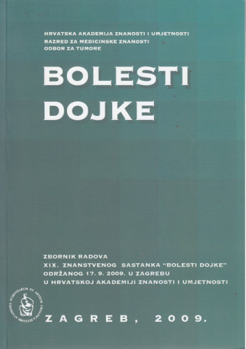 Bolesti dojke : zbornik radova XIX. znanstvenog sastanka 