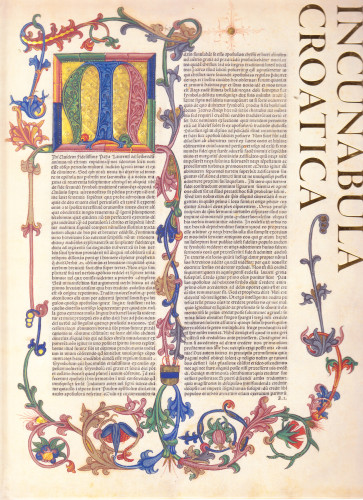 Incunabula Croatica : hrvatske inkunabule u hrvatskim ustanovama / urednica Marijana Tomić