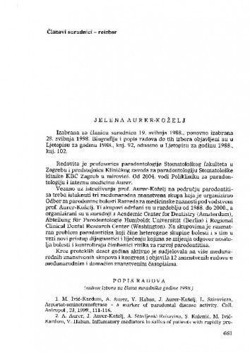 Jelena Aurer-Koželj