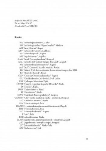 Bibliografija akademika Luje Margetića (od 1962. do 2010.) / Snježana Marčec, Maja Polić, Petar Strčić