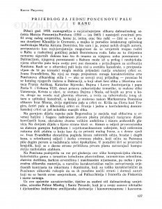 Prijedlog za jednu Pončunovu palu u Rabu / Kruno Prijatelj