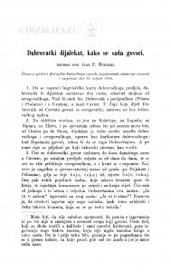 Dubrovački dijalekat, kako se sada govori / P. Budmani