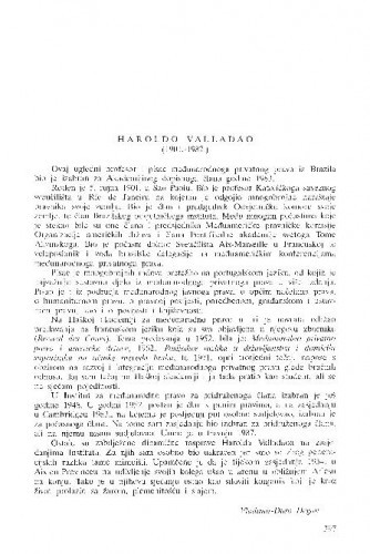 Haroldo Valladao (1901.-1987.)