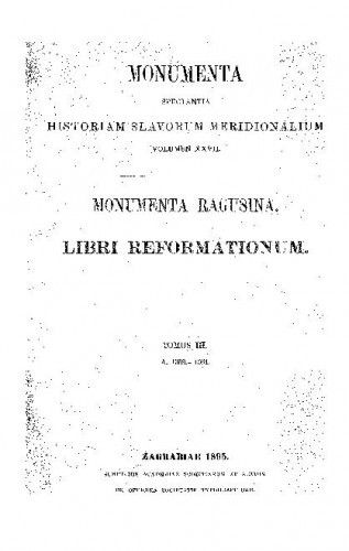 Tomus 3 : A. 1359-1364 / [Joannes Tkalčić]