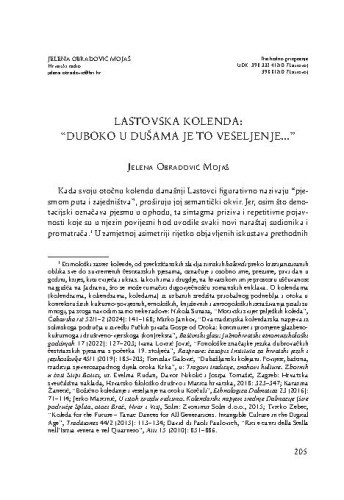 Lastovska kolenda: 