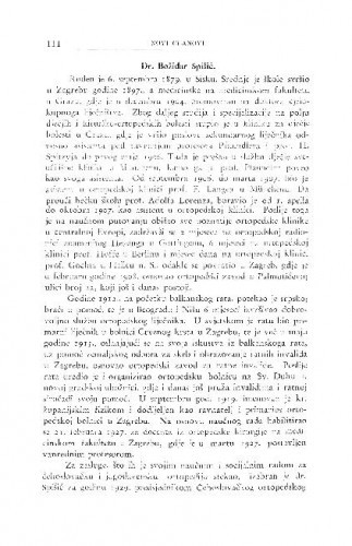 Dr. Božidar Spišić / S. Hondl, V. Varićak i V. Vouk