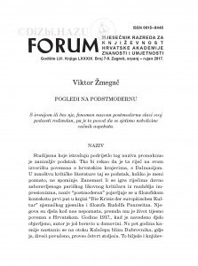 Pogledi na postmodernu / Viktor Žmegač