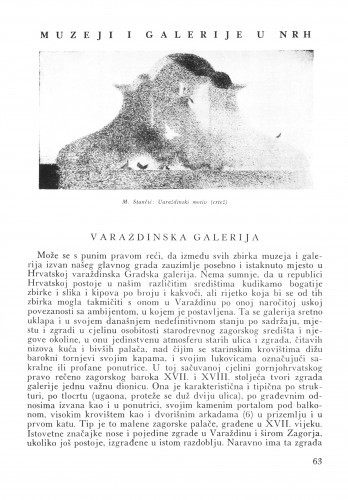 Varaždinska galerija / Lj. B.