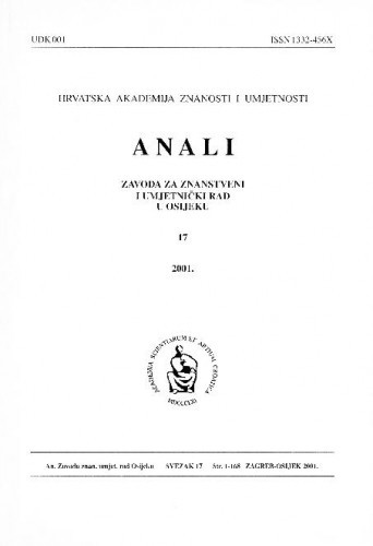 Sv. 17 (2001) / urednici Dragan Dekaris, Julijo Martinčić