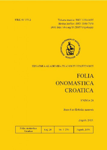 Knj. 28 (2019) / glavna i odgovorna urednica Anđela Frančić