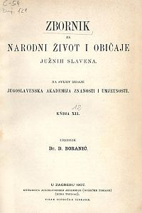 Knj. 12. (1907) / urednik D. Boranić