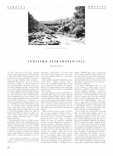 Indijsko slikarstvo 1952. / Zlatko Prica