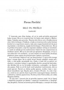 Bilo pa prošlo : (nastavak) : [memoarska proza] / Pavao Pavličić