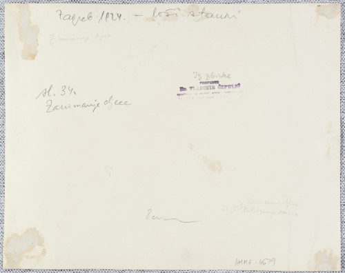 Zagreb 1924 - loši stanovi. Zanimanje djece