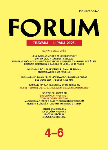 God. 64 (2025), knj. 97, br. 4 - 6 (travanj - lipanj) / glavna i odgovorna urednica Dubravka Oraić Tolić